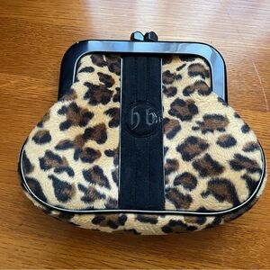 Hells Bells leopard clutch